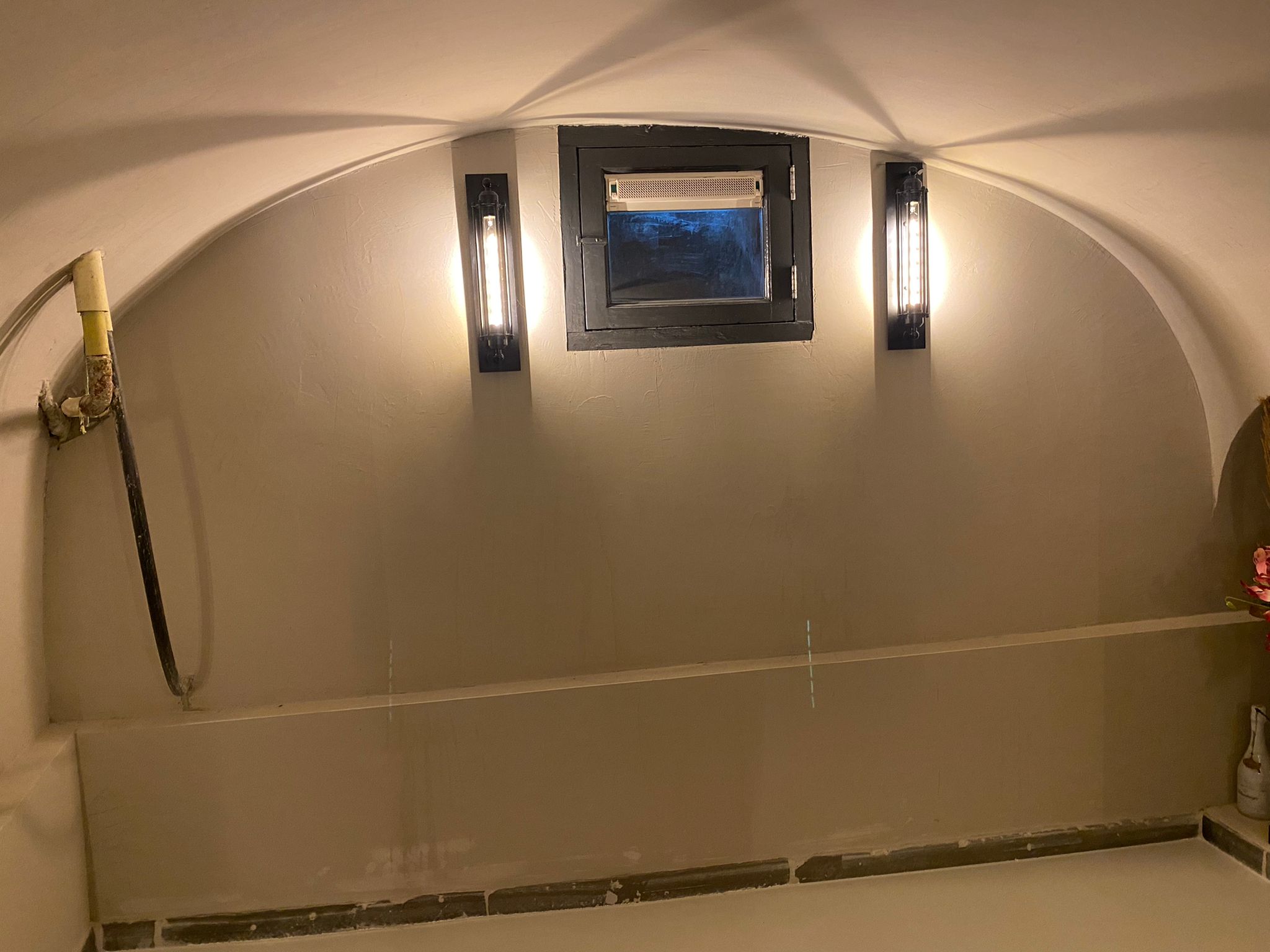 Werfkelder met vochtproblemen